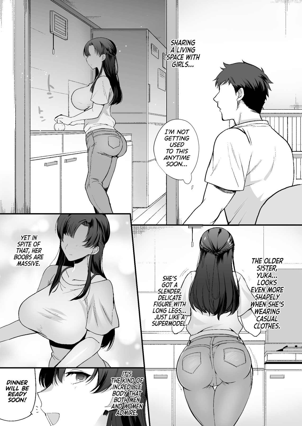 Hentai Manga Comic-My Roommates Are Way Too Lewd ~Living in a One-Room Apartment With Two Perverted Sisters~-Read-11